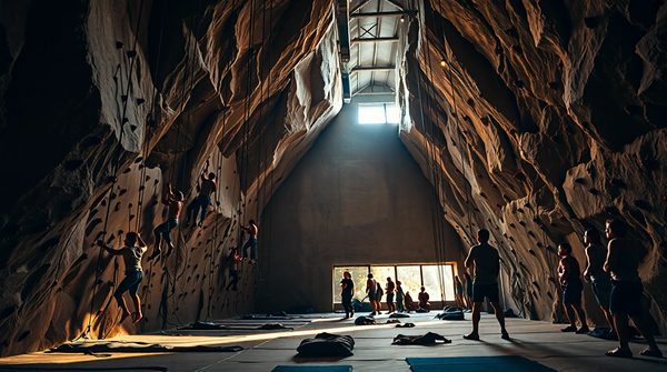 Grimper et se restaurer : la salle d'escalade près du golfe